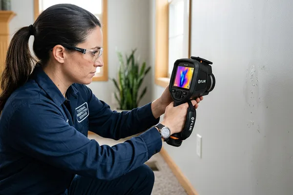 Inspection thermographique par caméra thermique FLIR