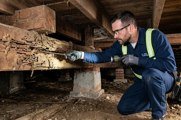 Diagnostic termites - inspection bois et charpente