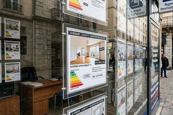 Annonce immobilière avec DPE en cours de réalisation