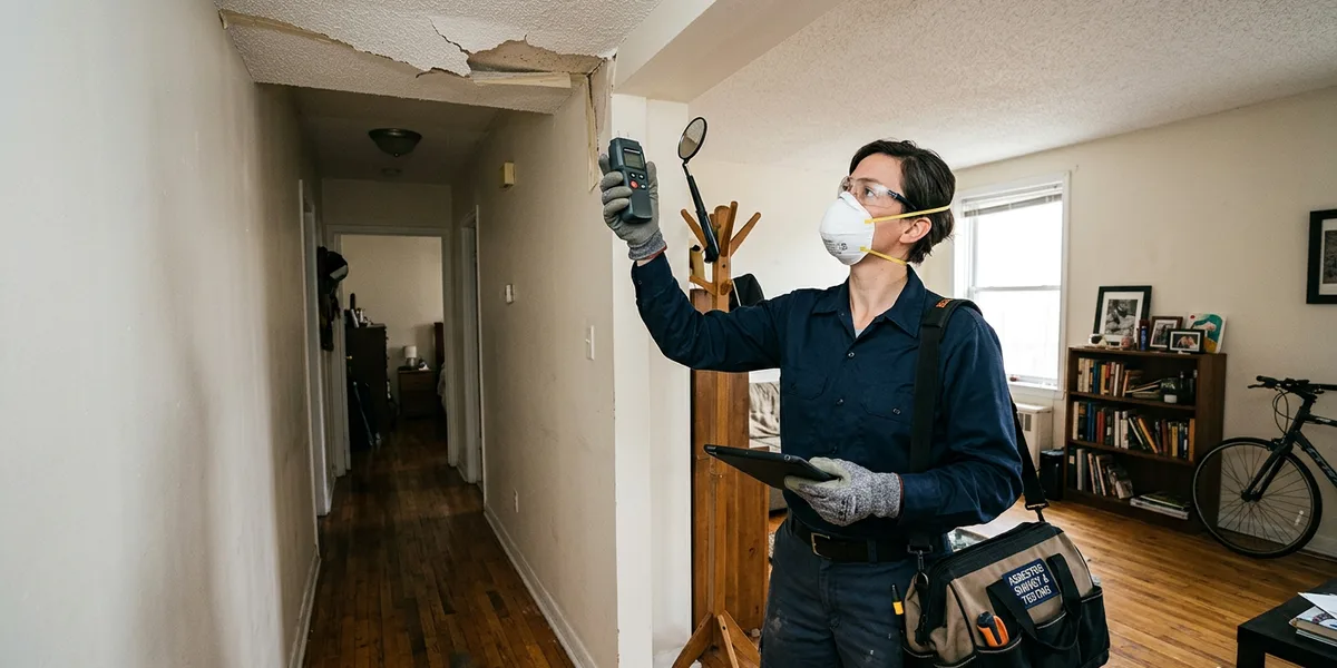 Diagnostic amiante parties privatives dans un appartement