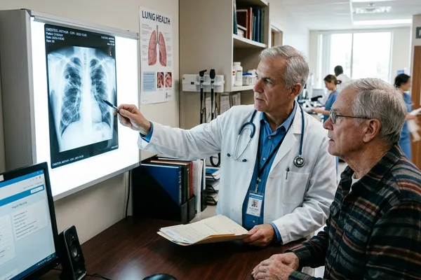Maladies liées à l'amiante consultation médicale